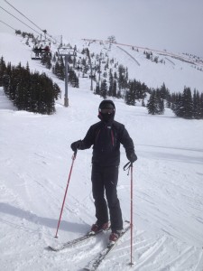 Skiing - to be able to enjoy this, I needed fitness