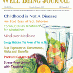 Well Being Journal - cover Nov/Dec 2013