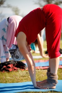 Started in Yoga - the standing forward bend is great for my hamstrings