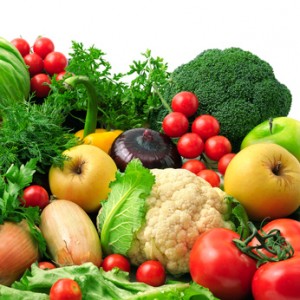 fresh fruits and vegetables