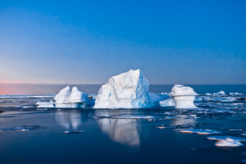 halt global warming - icebergs