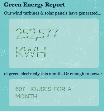 Princes Gate Water - Green energy report