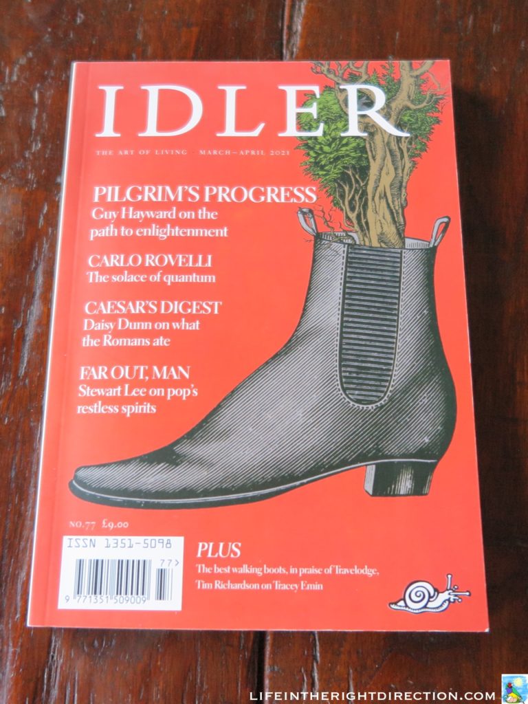 Front cover of Idler magazine